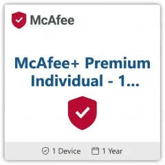 McAfee+ Premium Individual - 1-Year / Unlimited Devices - USA McAfee+ Premium Individual - 1-Year / Unlimited Devices - USA digital product key - original, previously-licensed one-time purchase for Windows, digital delivery by email | Maventech
