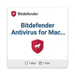 Bitdefender Antivirus for Mac — 1 Mac, 1 Year Bitdefender Antivirus for Mac — 1 Mac, 1 Year digital product key - genuine one-time purchase for Mac, digital delivery by email | Maventech