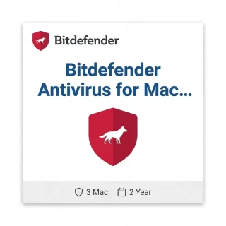 Bitdefender Antivirus for Mac — 3 Mac, 2 Years Bitdefender Antivirus for Mac — 3 Mac, 2 Years digital product key - genuine one-time purchase for Mac, digital delivery by email | Maventech