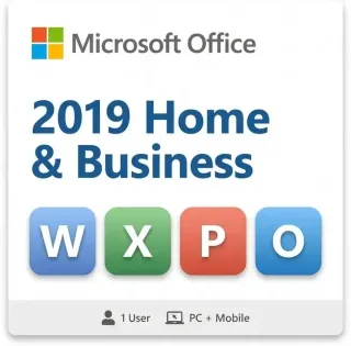 Microsoft Office 2019 Home & Business (PC) Microsoft Office 2019 Home & Business (PC) digital product key - original, previously-licensed one-time purchase for Windows, digital delivery by email | Maventech