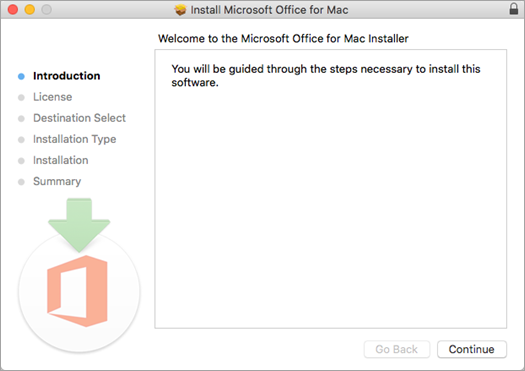 Microsoft Word 2021 (Mac) Lifetime License No Subscription install step 4: Run the installer