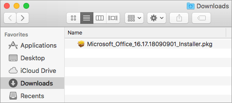 Microsoft Word 2021 (Mac) Lifetime License No Subscription install step 3: Open the installer package