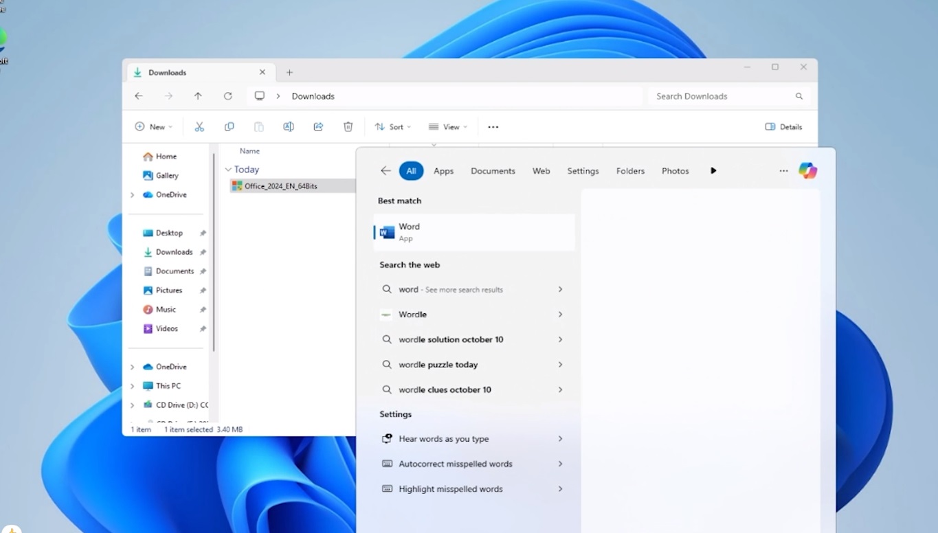 Microsoft Visio 2021 Professional (Windows PC) install step 4: Open any Office app
