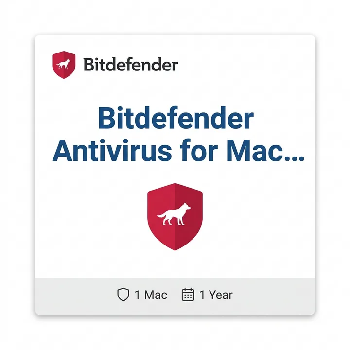 Bitdefender Antivirus for Mac — 1 Mac, 1 Year Bitdefender Antivirus for Mac — 1 Mac, 1 Year digital product key - original, previously-licensed one-time purchase for Mac, digital delivery by email - buy bitdefender antivirus for mac | Maventech