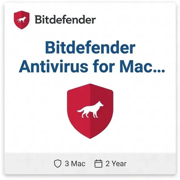 Bitdefender Antivirus for Mac — 3 Mac, 2 Years Bitdefender Antivirus for Mac — 3 Mac, 2 Years digital product key - original, previously-licensed one-time purchase for Mac, digital delivery by email - buy bitdefender 3 macs 2 years | Maventech