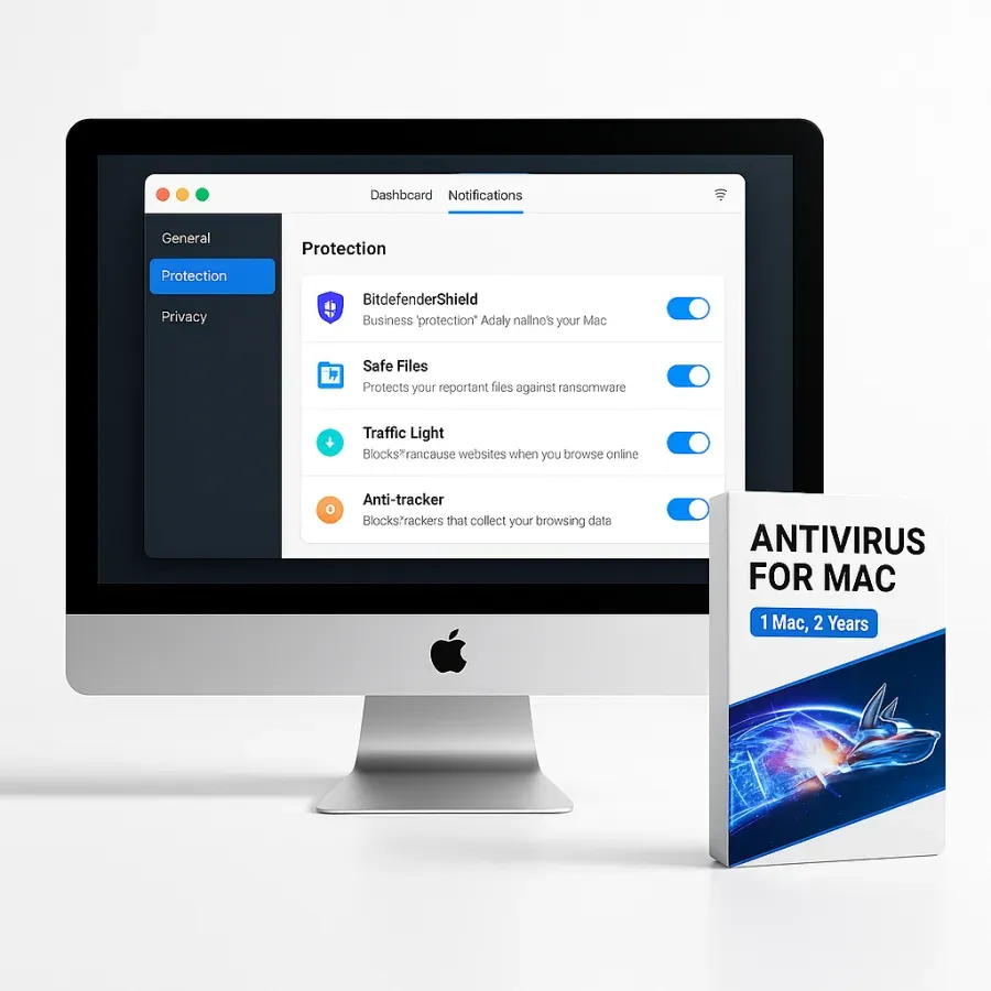 Bitdefender Antivirus for Mac — 1 Mac, 2 Years — view 2