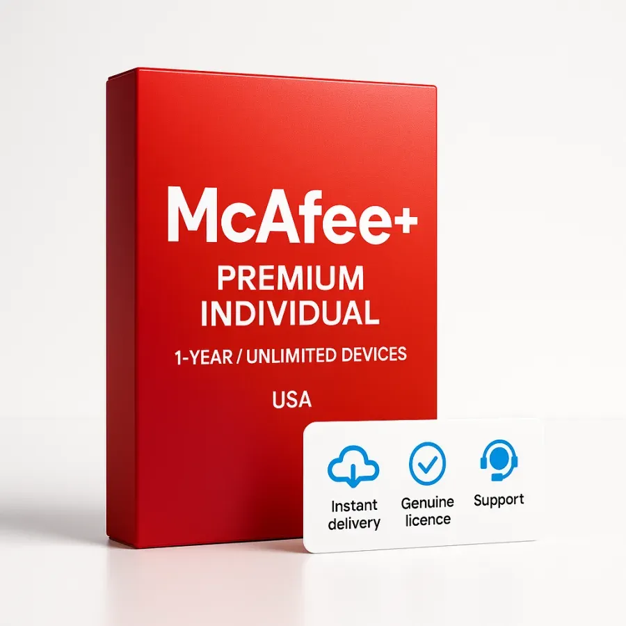 McAfee+ Premium Individual - 1-Year / Unlimited Devices - USA — view 4