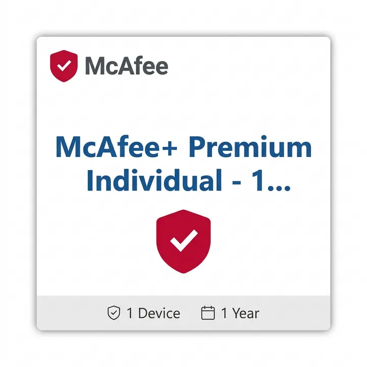 McAfee+ Premium Individual - 1-Year / Unlimited Devices - USA McAfee+ Premium Individual - 1-Year / Unlimited Devices - USA digital product key - original, previously-licensed one-time purchase for Windows, digital delivery by email - buy mcafee premium | Maventech