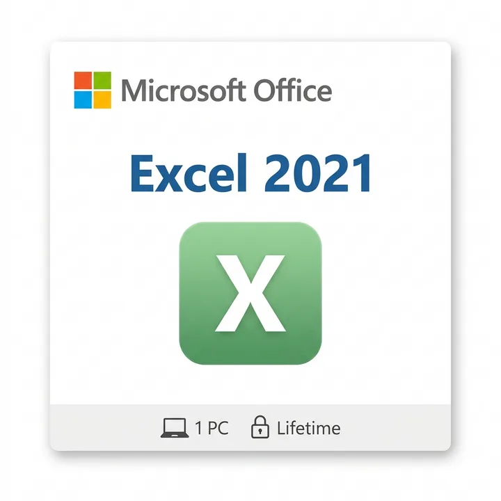Microsoft Excel 2021 (Windows) Microsoft Excel 2021 (Windows) digital product key - original, previously-licensed one-time purchase for Windows, digital delivery by email - Office 2021 Key Buy | Maventech